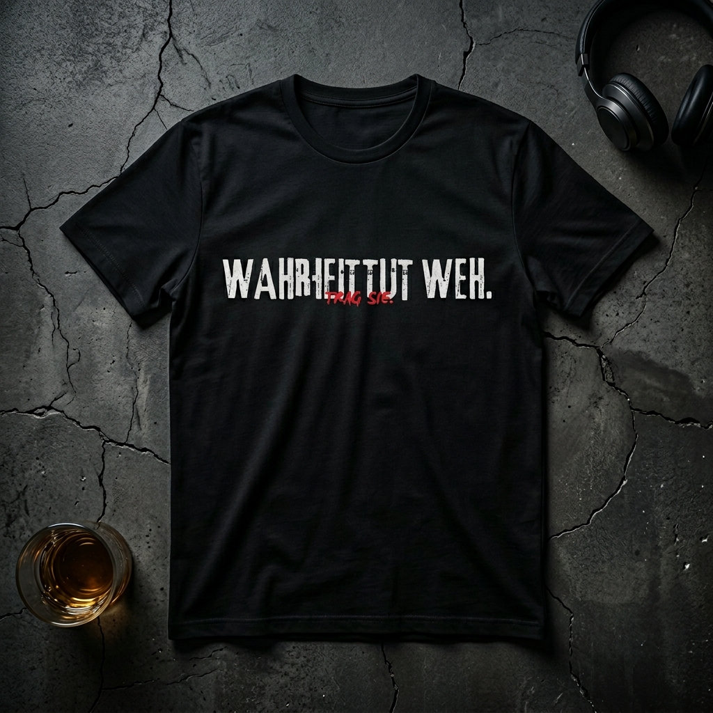 Wahrheit tut weh. Trag Sie