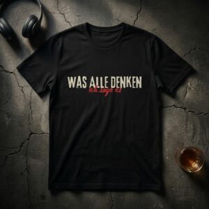 Was alle denken – ich sage es