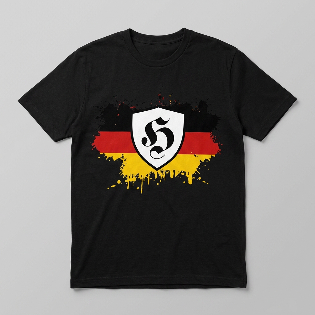 Hooligans – Deutschland Schild